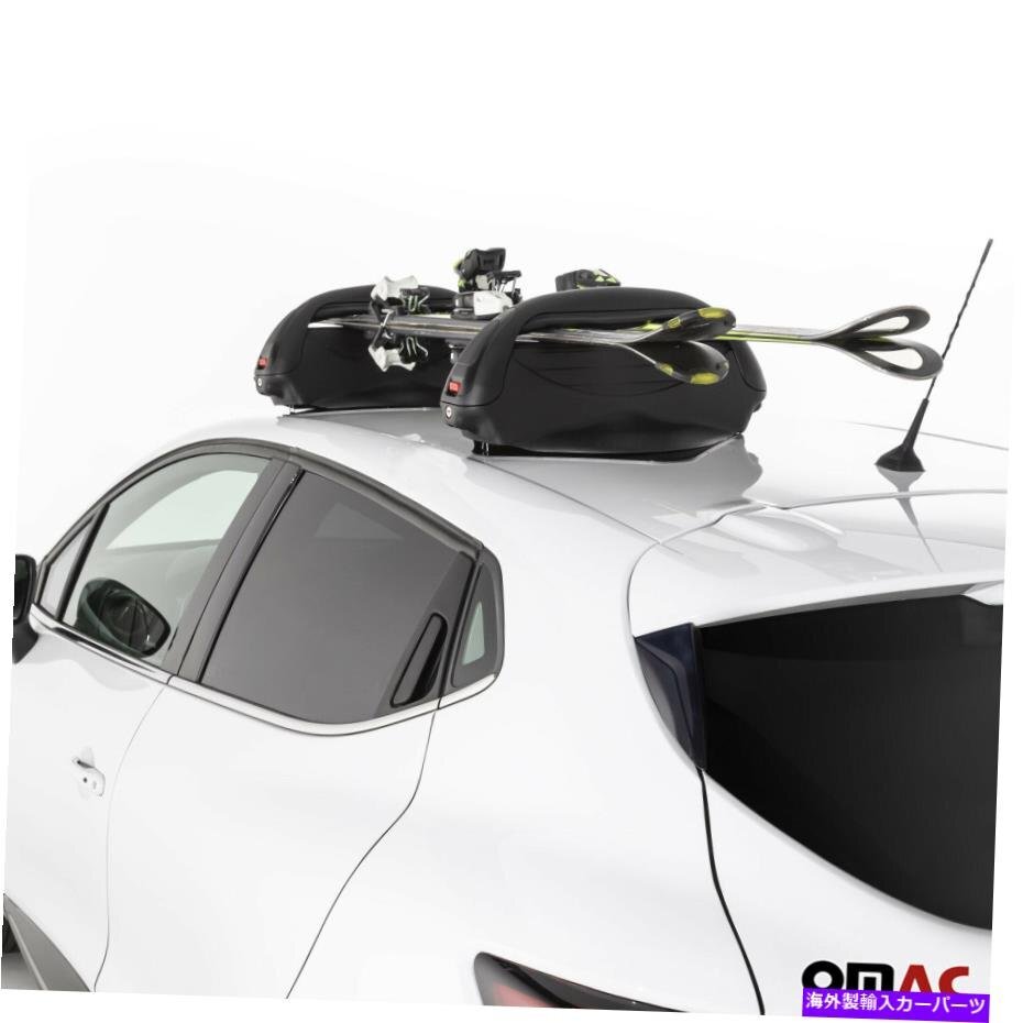 BMW X3 2004-2022用の磁気スキールーフラックキャリアスノーボードホルダー2PCSMagnetic Ski Roof Rack Carrier Snowboard Holder 2Pcs Fo_画像3