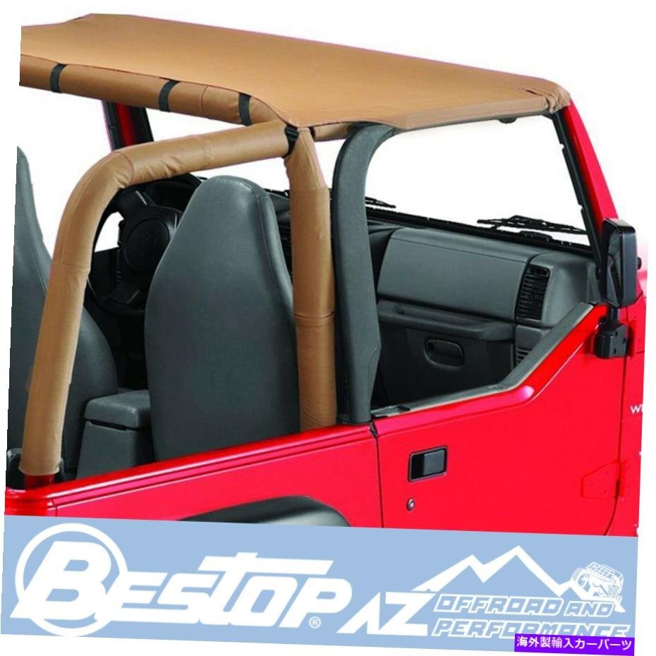 '97 -'02ジープラングラーTJスパイス52525-37のBestopヘッダービキニBestop Header Bikini For '97-'02 Jeep Wrangler TJ Spice 52525-37_全国送料無料サービス!!