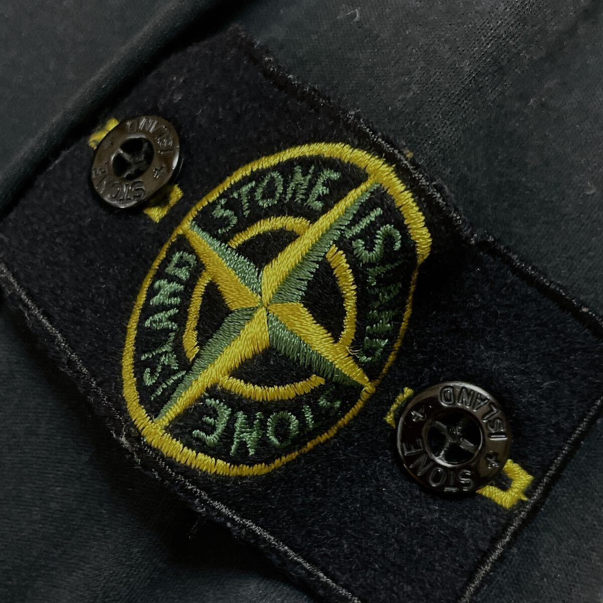 STONE ISLAND Stone Islay ndo футболка с длинным рукавом cut and sewn V шея размер M