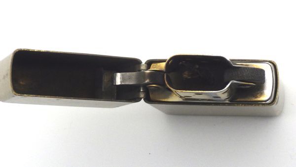 ●ジャンク ZIPPO 無地 カラー ゴールド オイルライター ジッポ C 1995年製 3月 喫煙具_画像5