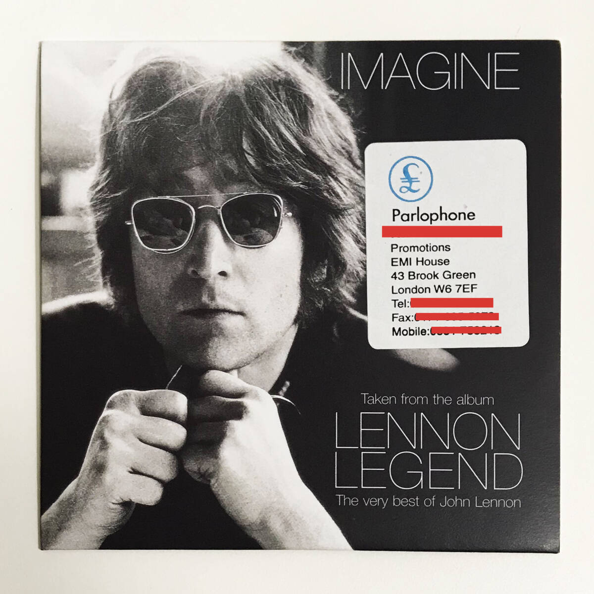 [ бесплатная доставка!] редкость!JOHN LENNON John * Lennon [Imagine] Pro motion запись бумага жакет specification CD LENNON LEGEND