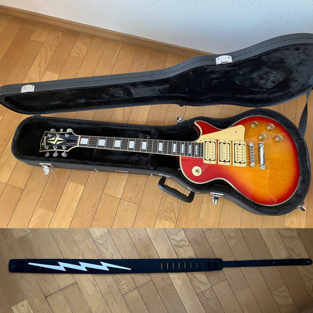 Yahoo!オークション - BURNY(Fernandes)レスポールカスタム3PU Yahoo!オークション - BURNY(Fernandes)レスポールカスタム3PU