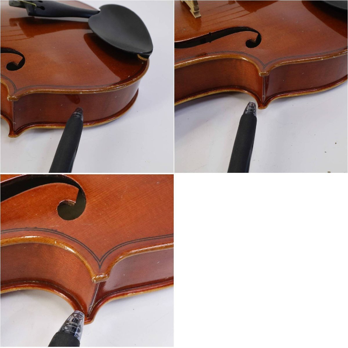 SUZUKI Suzuki Suzuki violin No.330 4/4 Anno1988 body bow / hard case attaching stringed instruments *833v04