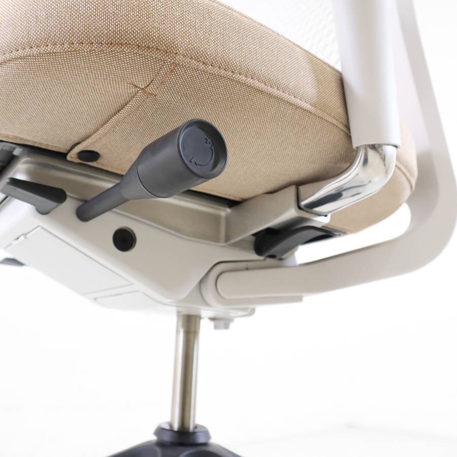 vitra. vi тигр [ID Air]ID Chair Concept ID стул рабочий стул локти имеется текстильное покрытие оттенок бежевого Anne tonio*chite rio ID воздушный *829h20