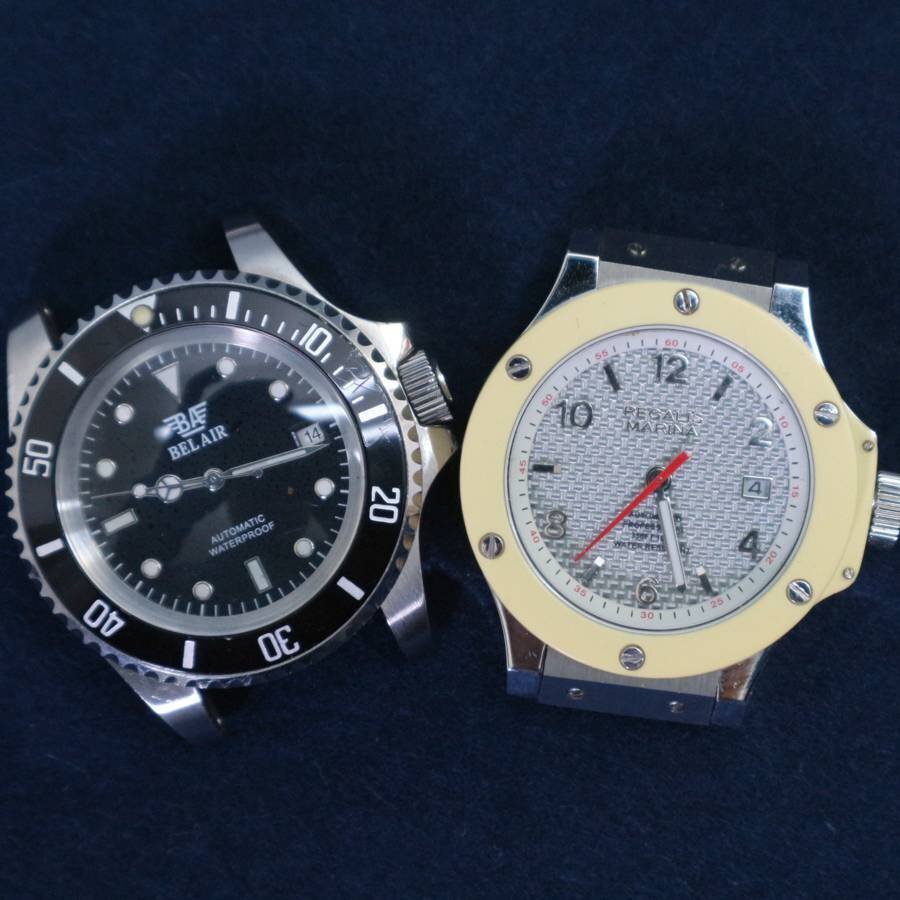 【10点セット】NAVIFORCE / FPOLW / FESTINA / SMAEL等 メンズ ブランド腕時計まとめて ジャンク扱い クロノグラフ クォーツ◆832f21_画像2