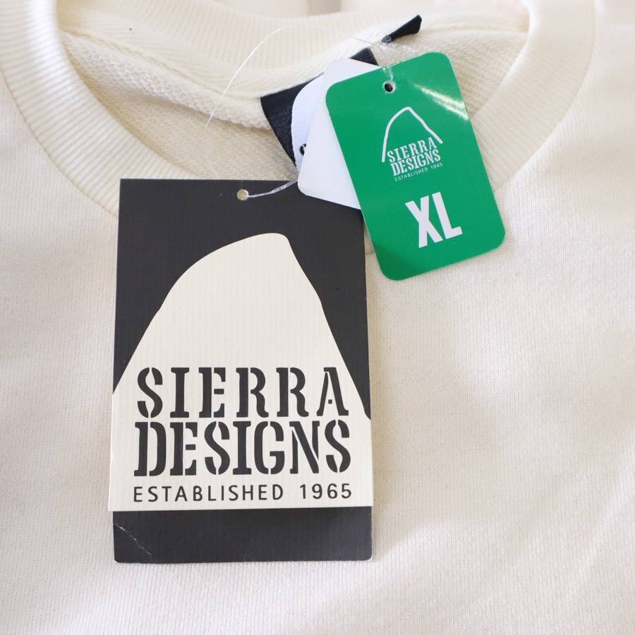 【新品3枚セット】SIERRA DESIGNS 長袖 スウェット トレーナー メンズ XLサイズ 白 ホワイト 刺繍ロゴ シエラデザインズ★820h10_画像5