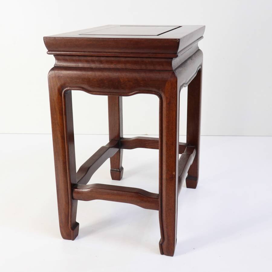 . дерево karaki мебель айва китайская айва китайская чистота ширина 29.5cm боковой стол стенд для вазы украшение шт. бонсай шт. *835v10