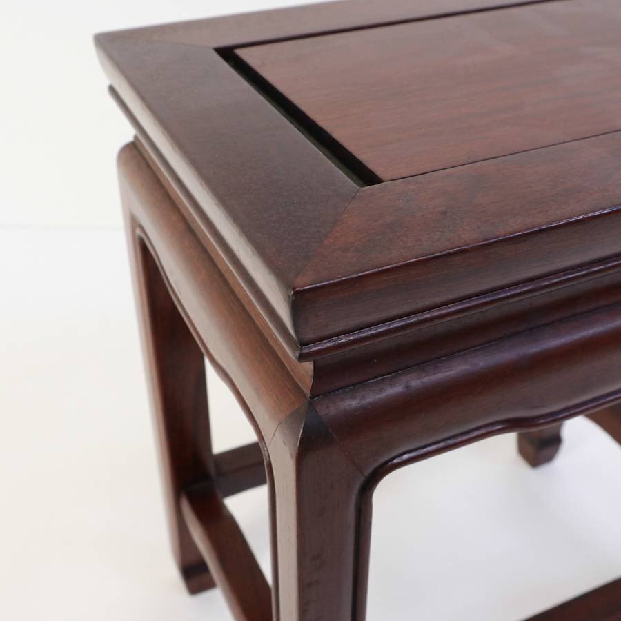 . дерево karaki мебель айва китайская айва китайская чистота ширина 29.5cm боковой стол стенд для вазы украшение шт. бонсай шт. *835v10