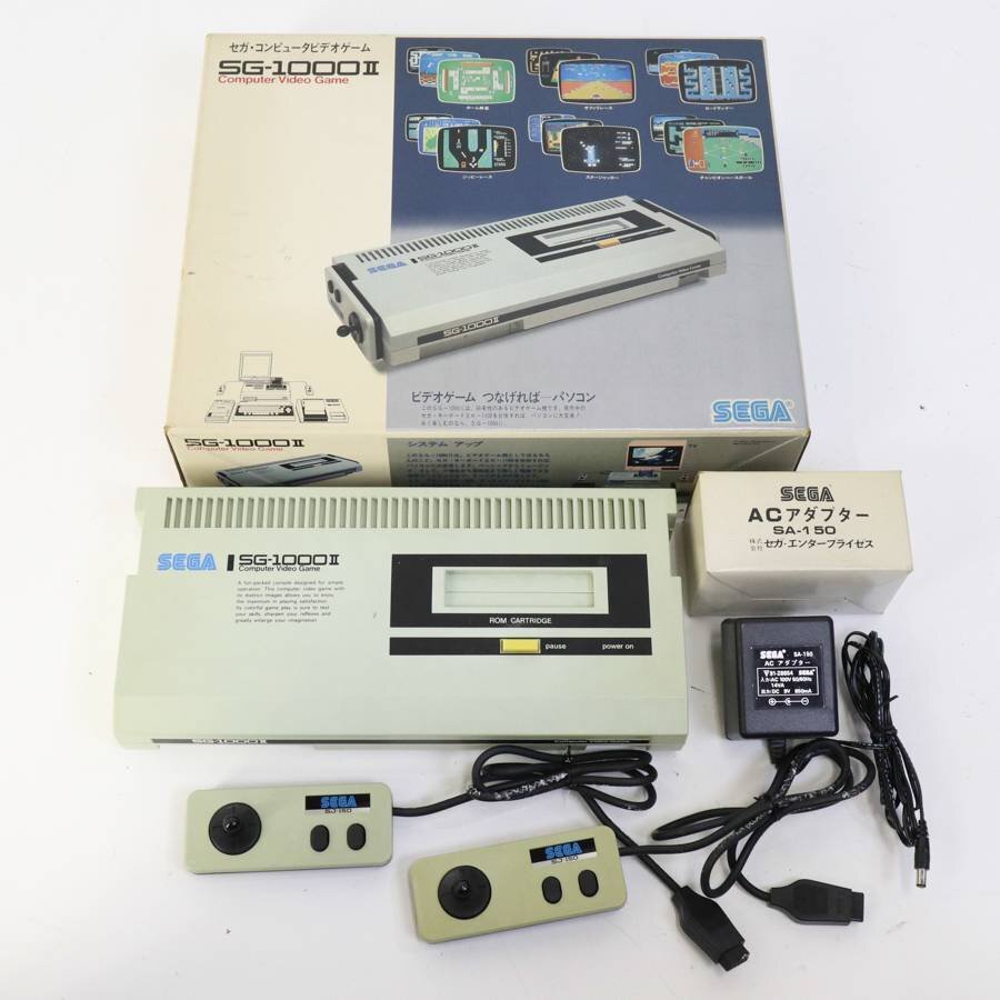 熱販売 箱付き セガ・コンピュータビデオゲーム マークII SG1000II SEGA その他