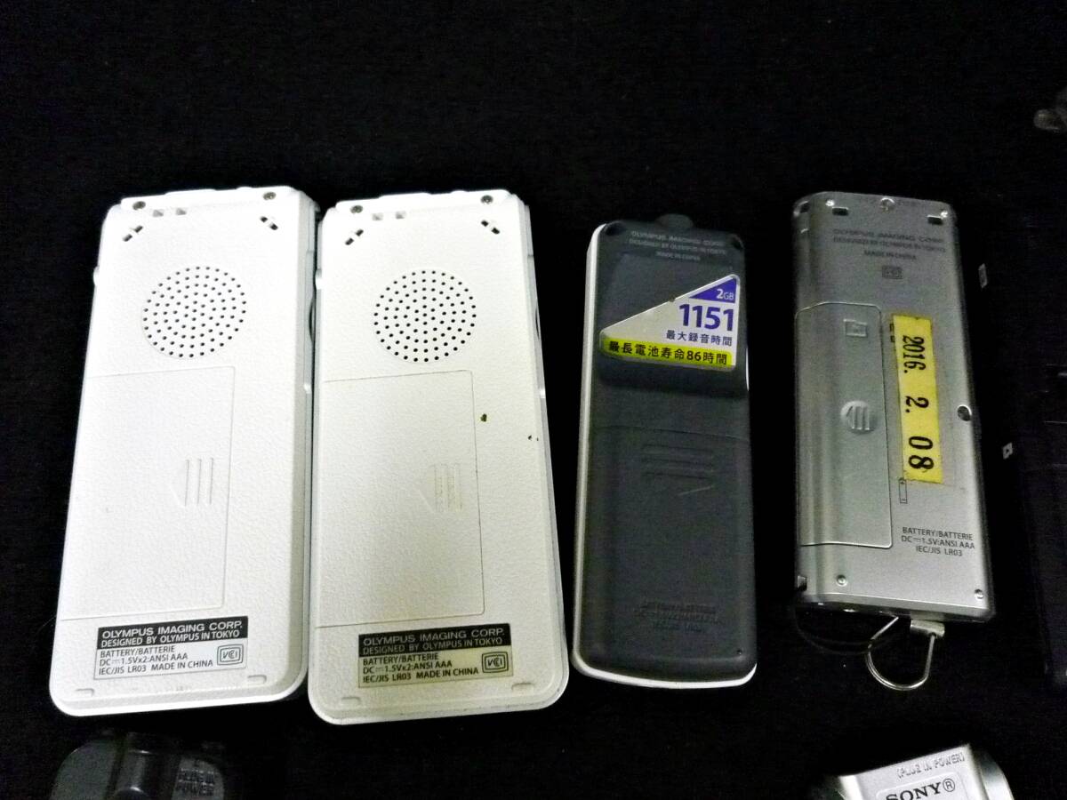 ♪ボイスレコーダー14台セット★SONY/OLYMPUS/TOSHIBA/ICD-LX31/ICレコーダー★ジャンク_画像6