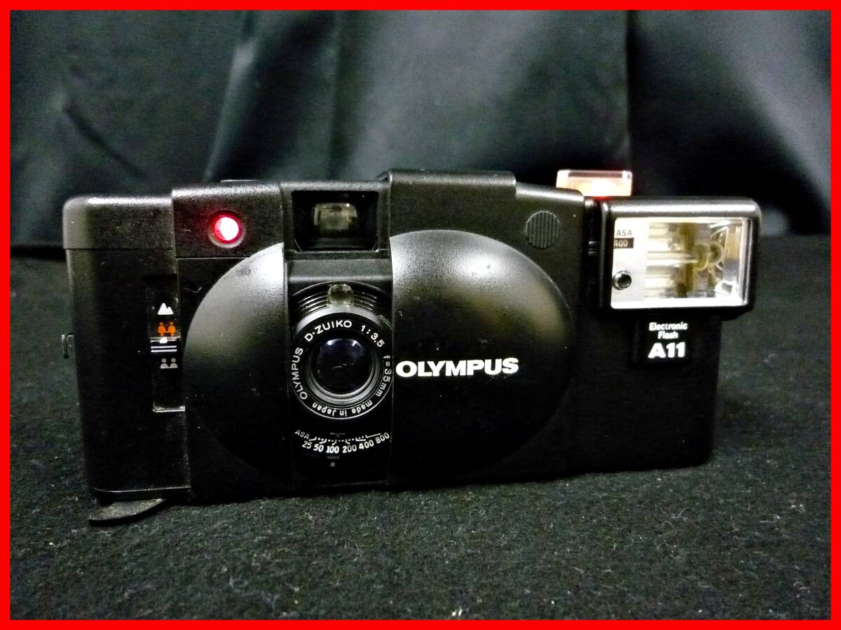 ♪OLYMPUS XA2★オリンパス コンパクトカメラ★ジャンク_画像1