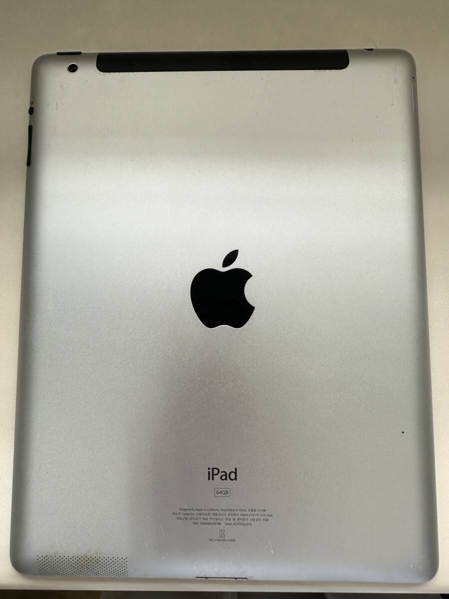 Apple アップル iPad2 64G セルラー docomo 本体 専用ケーブル（30ピン）付きの画像2