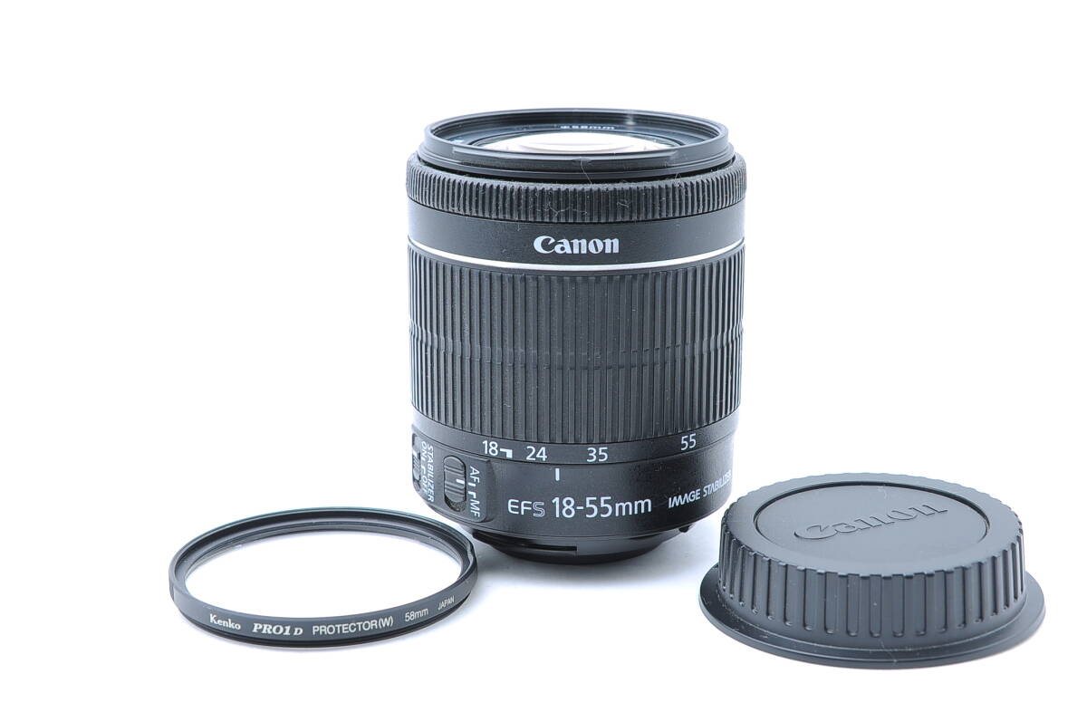 ★美品★ キャノン CANON EF-S 18-55mm F3.5-5.6 IS STM_画像2
