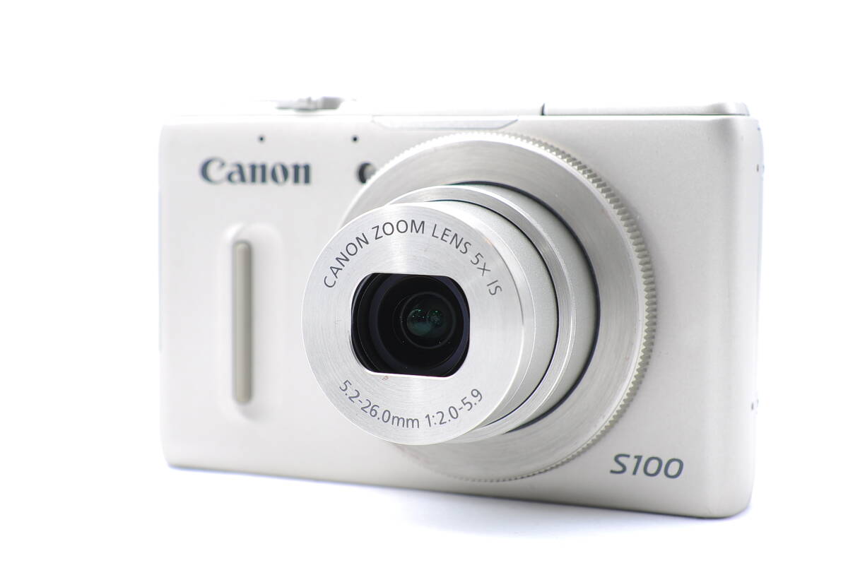 ★美品★ キャノン CANON PowerShot S100 シルバー_画像1