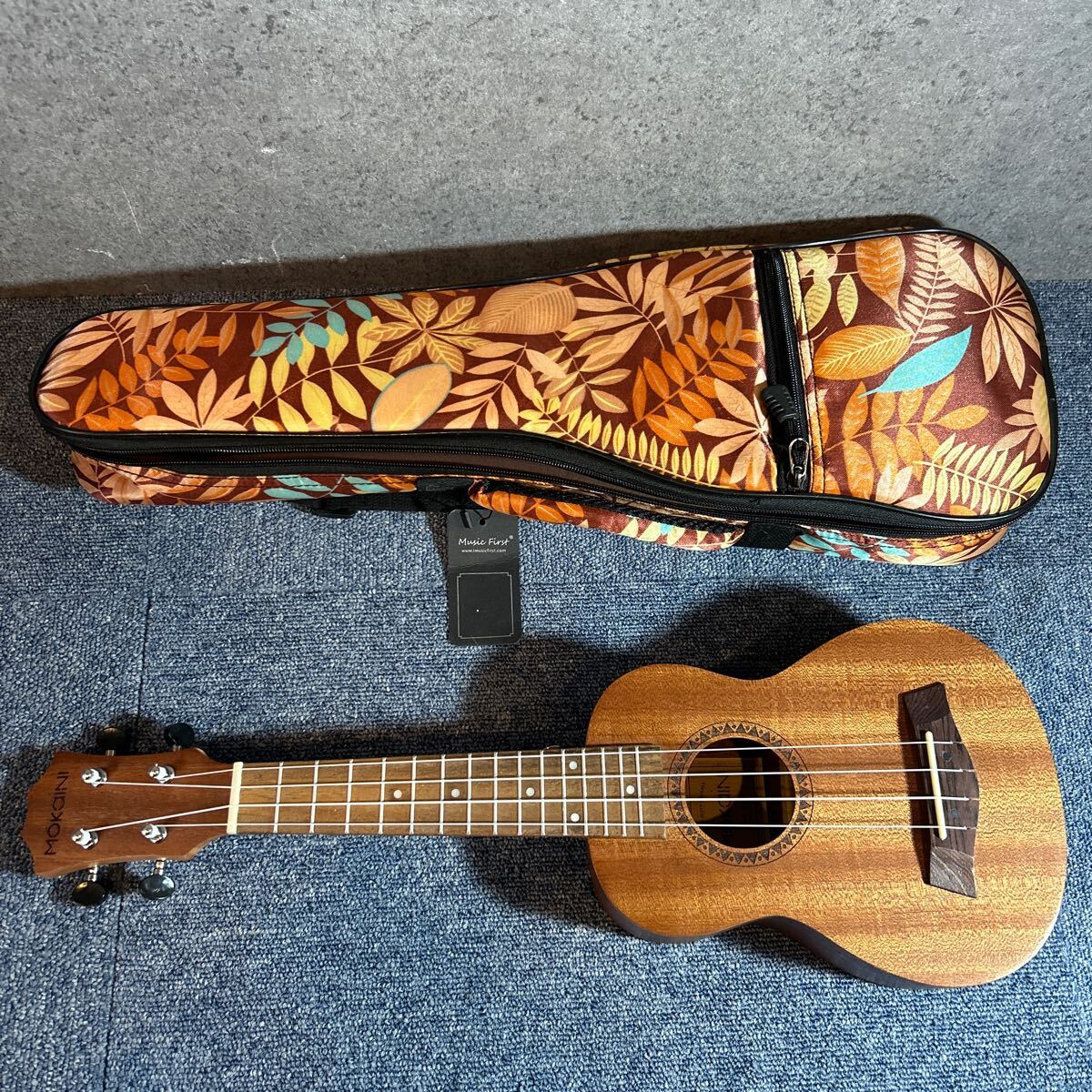 Mokaini ウクレレ High quality ukulele model12 ケース付き 音出し確認済みの画像1