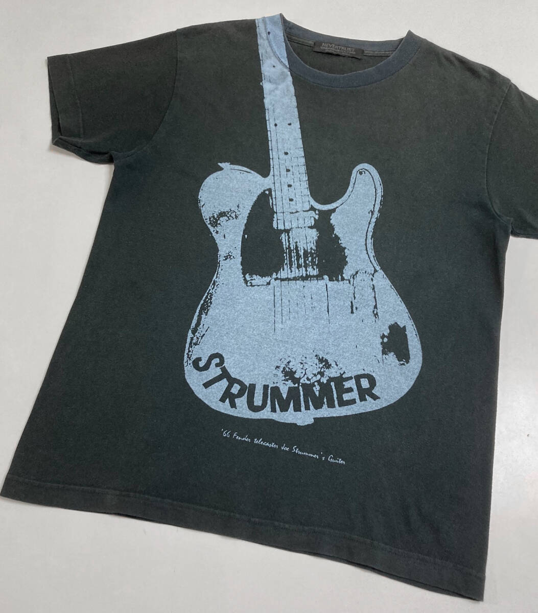 ジョーストラマー Tシャツ Fender テレキャスター NEVER TRUST ネバートラスト クラッシュ THE CLASH パンク バンド_画像9