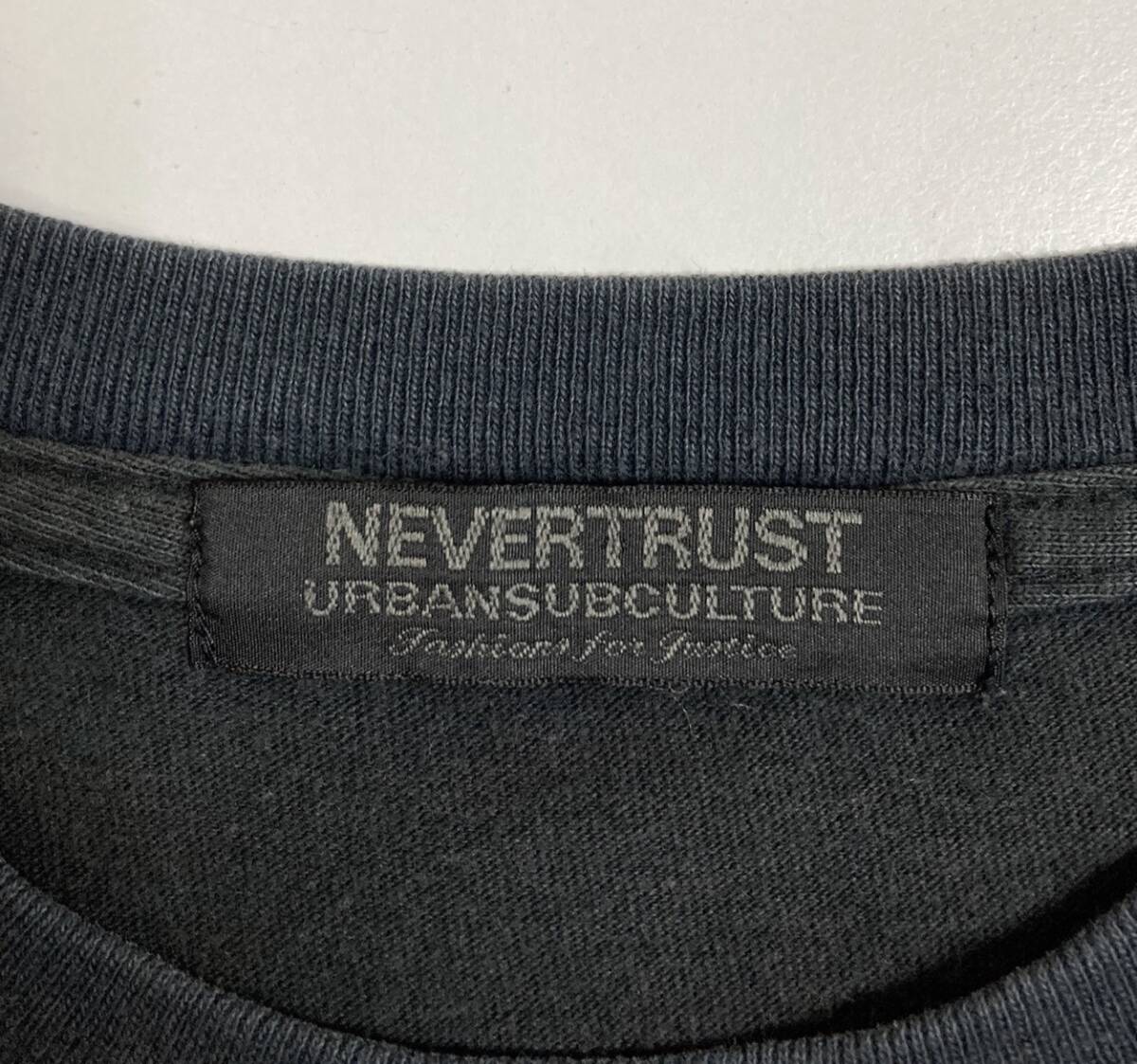 ジョーストラマー Tシャツ Fender テレキャスター NEVER TRUST ネバートラスト クラッシュ THE CLASH パンク バンド_画像3