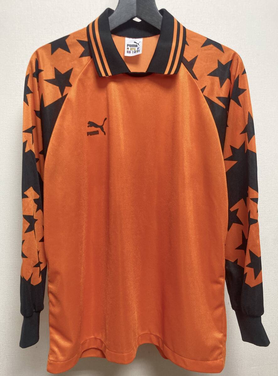 90s PUMA голкипер форма футбол длинный рукав Puma Vintage orange 