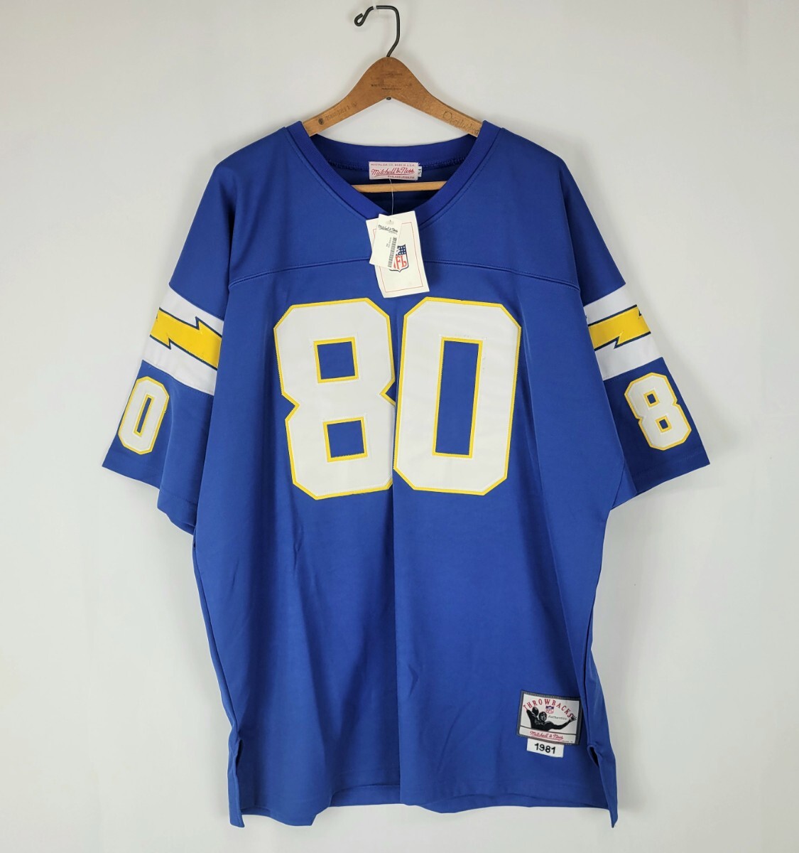 新品デッドストック USA製 MITCHELL&NESS NFL チャージャース 新品デッドストック USA製 MITCHELL&NESS NFL チャージャース