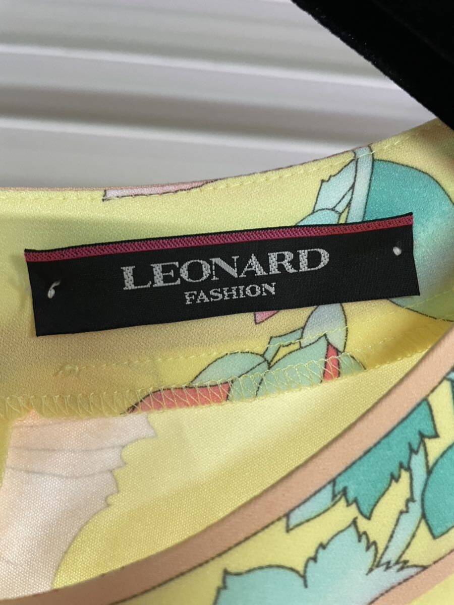 【No.276】LEONARDレオナール Tシャツ 半袖 女性用の画像3