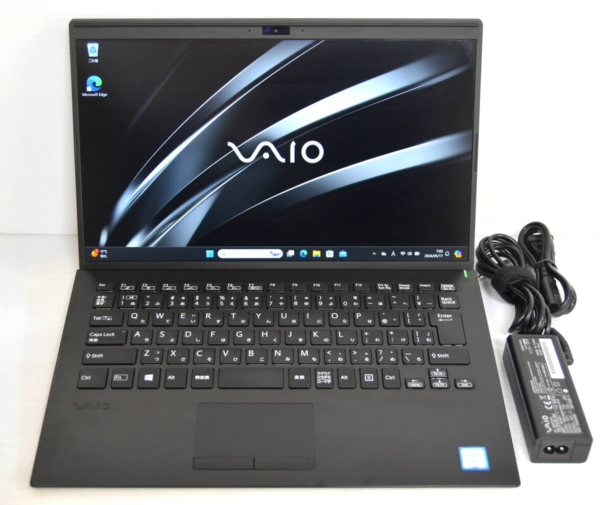 ☆ VAIO Pro PK VJPK11C12N Core i5-8265U 1.6(3.9)G/SSD 256GB/14.0 FHD 1920x1080/無線/Bt/カメラ/LTEフリー/Office 2021/最新W11 ☆0526_画像1