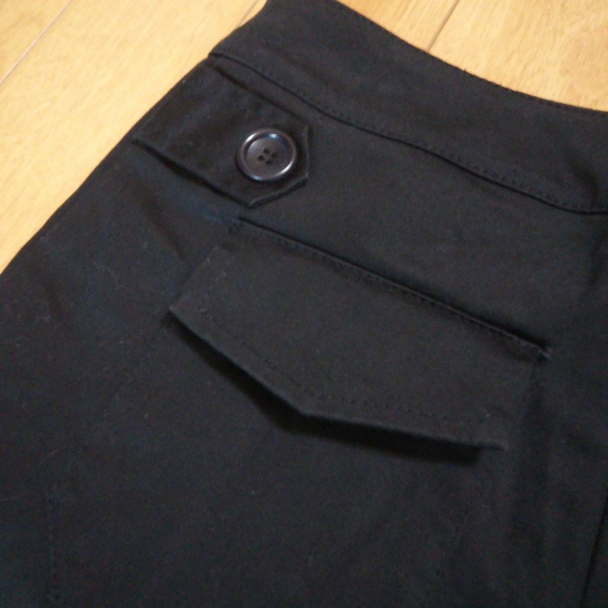 MORGAN 黒 パンツ Mサイズ 