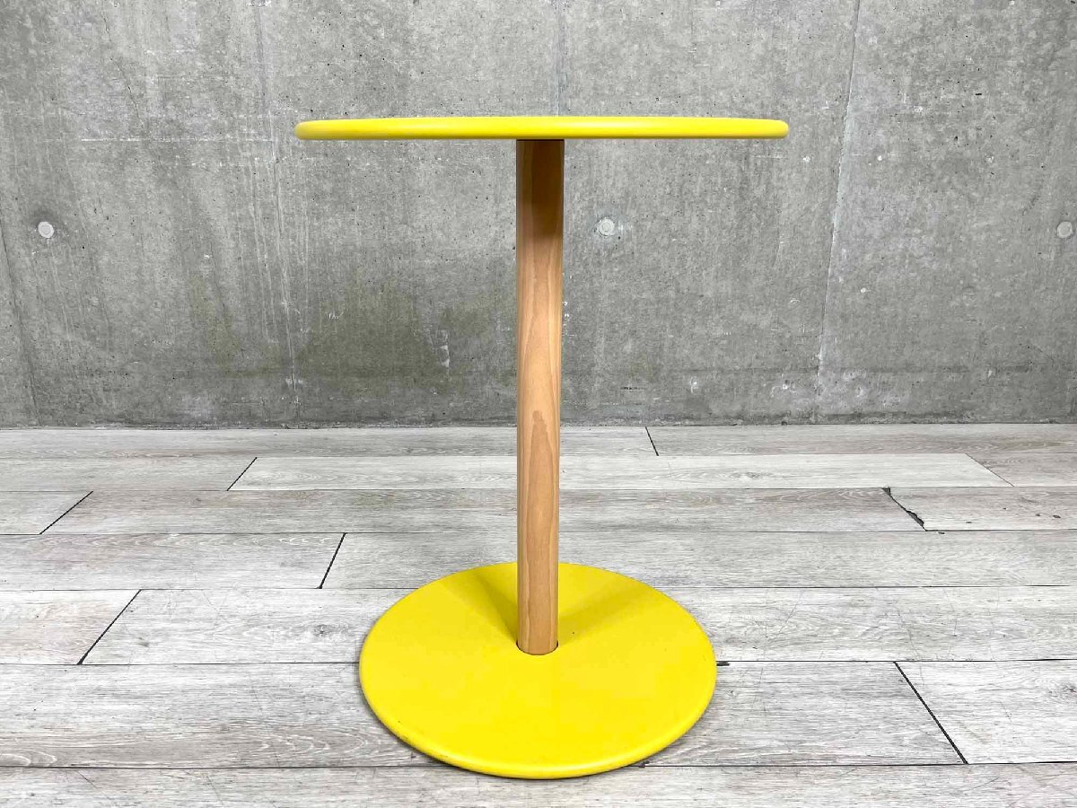 viccarbe/ヴィッカルベ ■Common side table / コモン サイドテーブル■イエロー■φ500■深澤直人の画像2