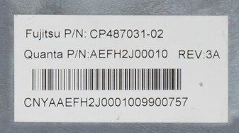 1099円★動作チェック済★【未使用品】富士通 ノートパソコン用　キーボード　CP487031-02★AEFH2J00010★AH530/3A等_画像3