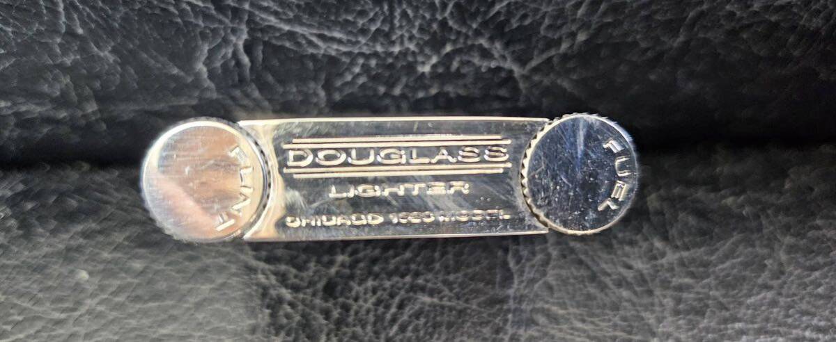 【1円スタート】 DOUGLASS LIGHTER ダグラス シカゴ1926モデル ワンハンドアクション オイルライター 着火確認 喫煙具 _画像6