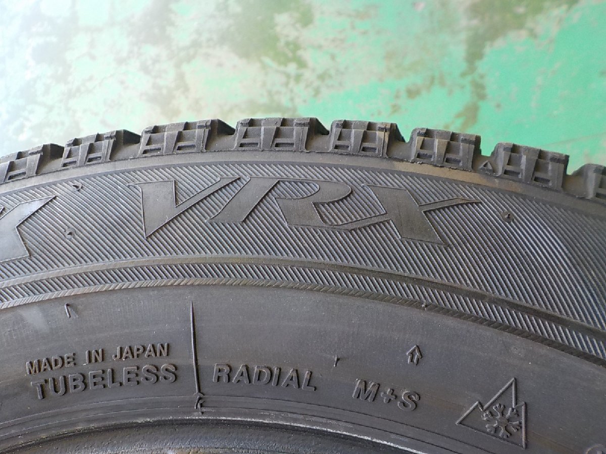 5) 6921a ブリヂストン ブリザック ＶＲＸ 175/65R15 ４本セット ヴィッツ アクア フィット 等 2015年製_画像9