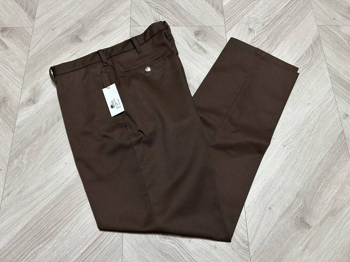 23aw MASSES TC-HOPSACK PANTS BROWN L＊マシス ワークパンツ M&M CHALLENGER_画像3