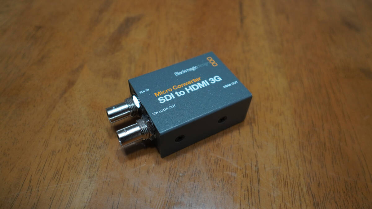 Blackmagic Design (ブラックマジックデザイン) コンバーター Micro Converter SDI to HDMI 3G_画像1