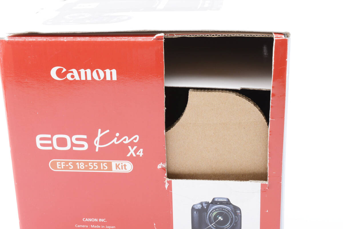 キャノン Canon EOS Kiss X4 + EF-S 18-55mm IS レンズセット 【元箱付き・付属品多数】 #A1101B80050EFH_画像2