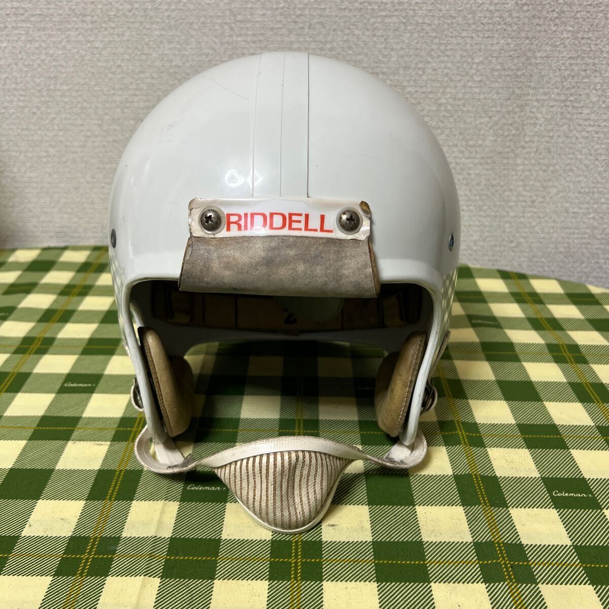 RIDDELLアメフトヘルメットヘルメット ビンテージ レトロ　当時物_画像1