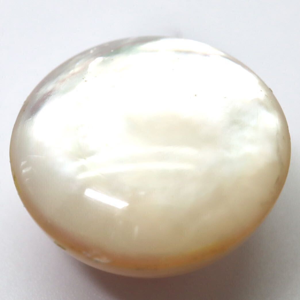 (マベパール2点おまとめ)m 32ct 16.5-17.0mm pearl パール 半円真珠 ジュエリー jewelry 裸石 宝石 EA0 k_画像4