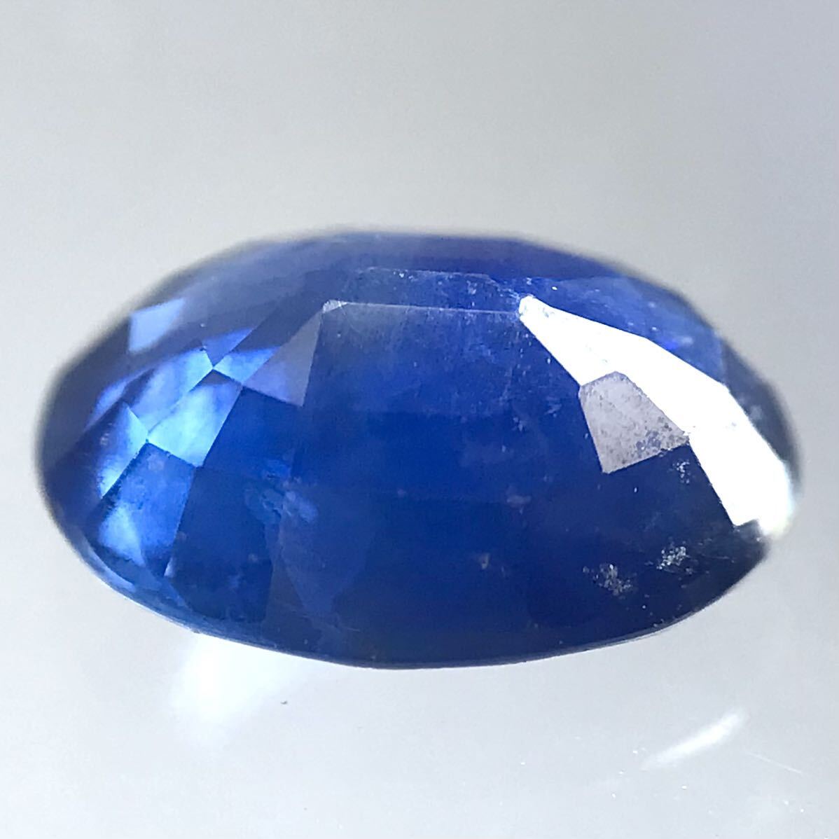 (天然サファイア1.590ct)m 約8.1×6.1mm ルース 裸石 宝石 ジュエリー sapphire corundum コランダム iの画像2
