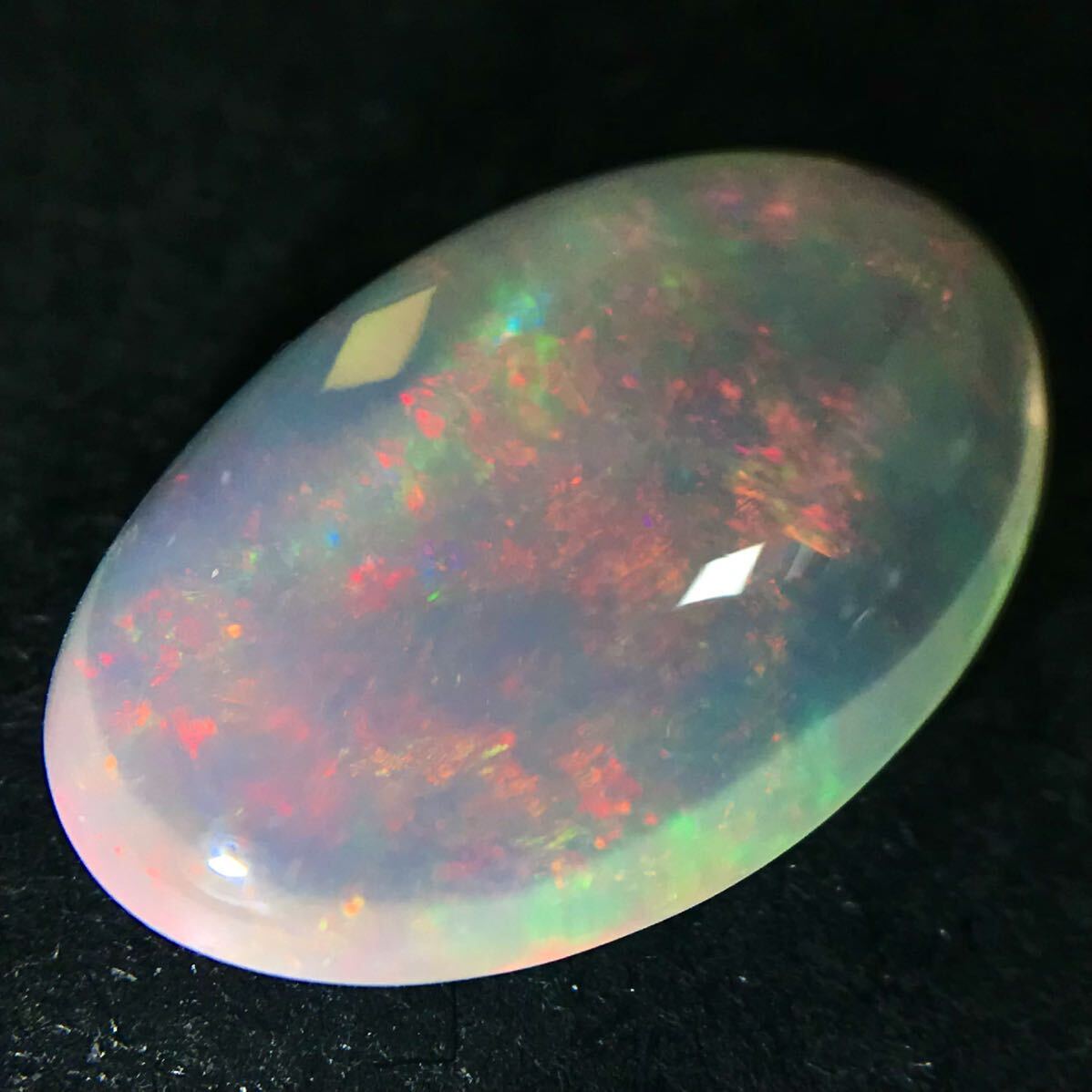 遊色効果!!(天然オパール5.992ct)m 約17.2×10.8mm ルース 裸石 宝石 ジュエリー jewelry opal DA0/DA0 i_画像3