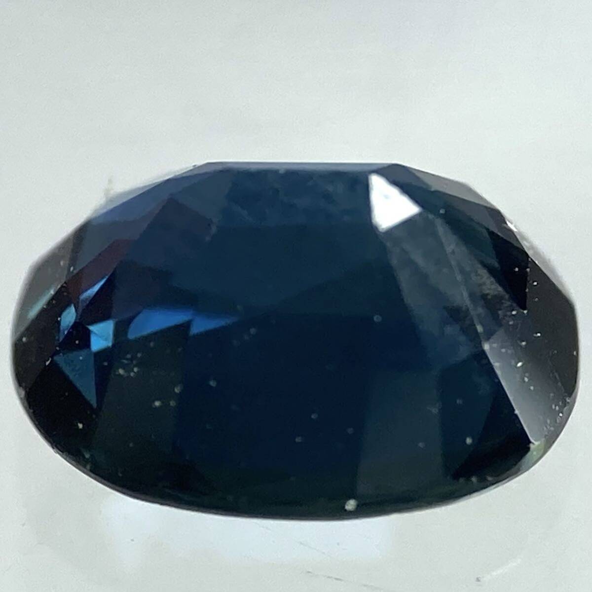 (天然サファイア0.824ct)m 約6.14×4.92mm ルース 裸石 宝石 ジュエリー sapphire corundum コランダム _画像2