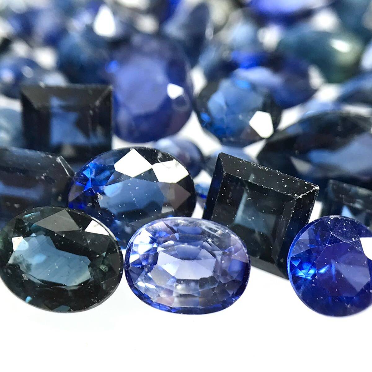 (天然サファイアおまとめ)m 30ct 裸石 宝石 Sapphire sapphire サファイア コランダム 藍玉 jewelry ジュエリー i③_画像1