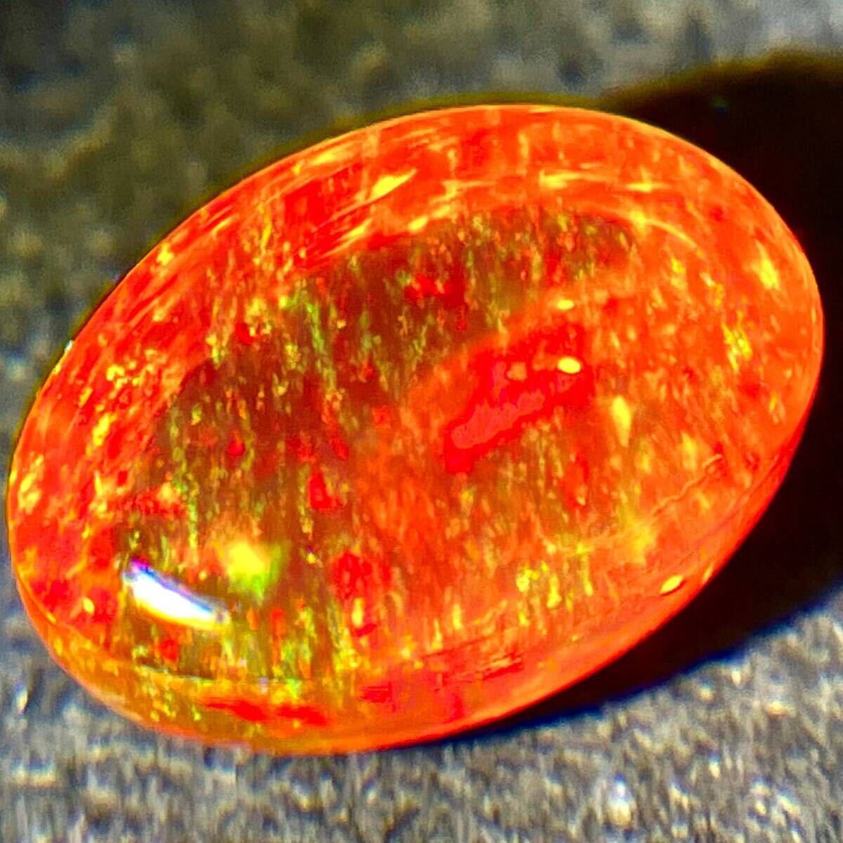 . цвет исключительная эффективность!!( натуральный fire - опал 2.691ct)m примерно 10.6×7.0mm разрозненный камни не в изделии драгоценнный камень ювелирные изделия jewerly black opal k