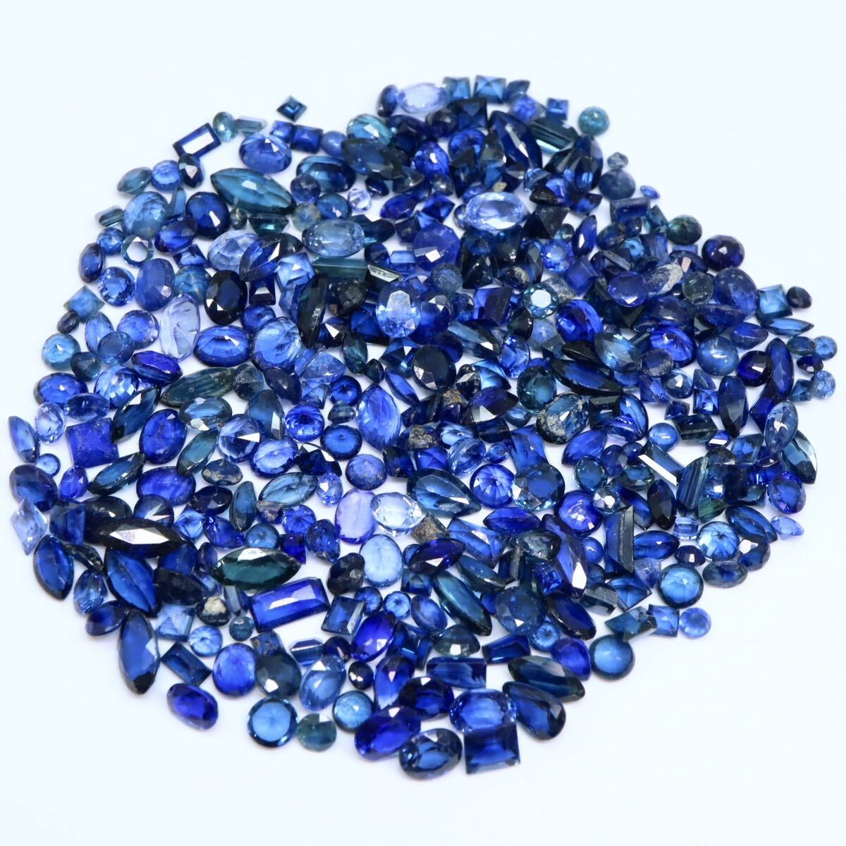 (天然サファイアおまとめ50ct)m 裸石 宝石 Sapphire sapphire サファイア コランダム 藍玉 jewelry ジュエリー K②_画像4