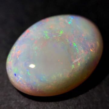 遊色効果!!(天然オパール5.949ct)m 約14.8×11.2mm ルース 裸石 宝石 ジュエリー jewelry opal i_画像3