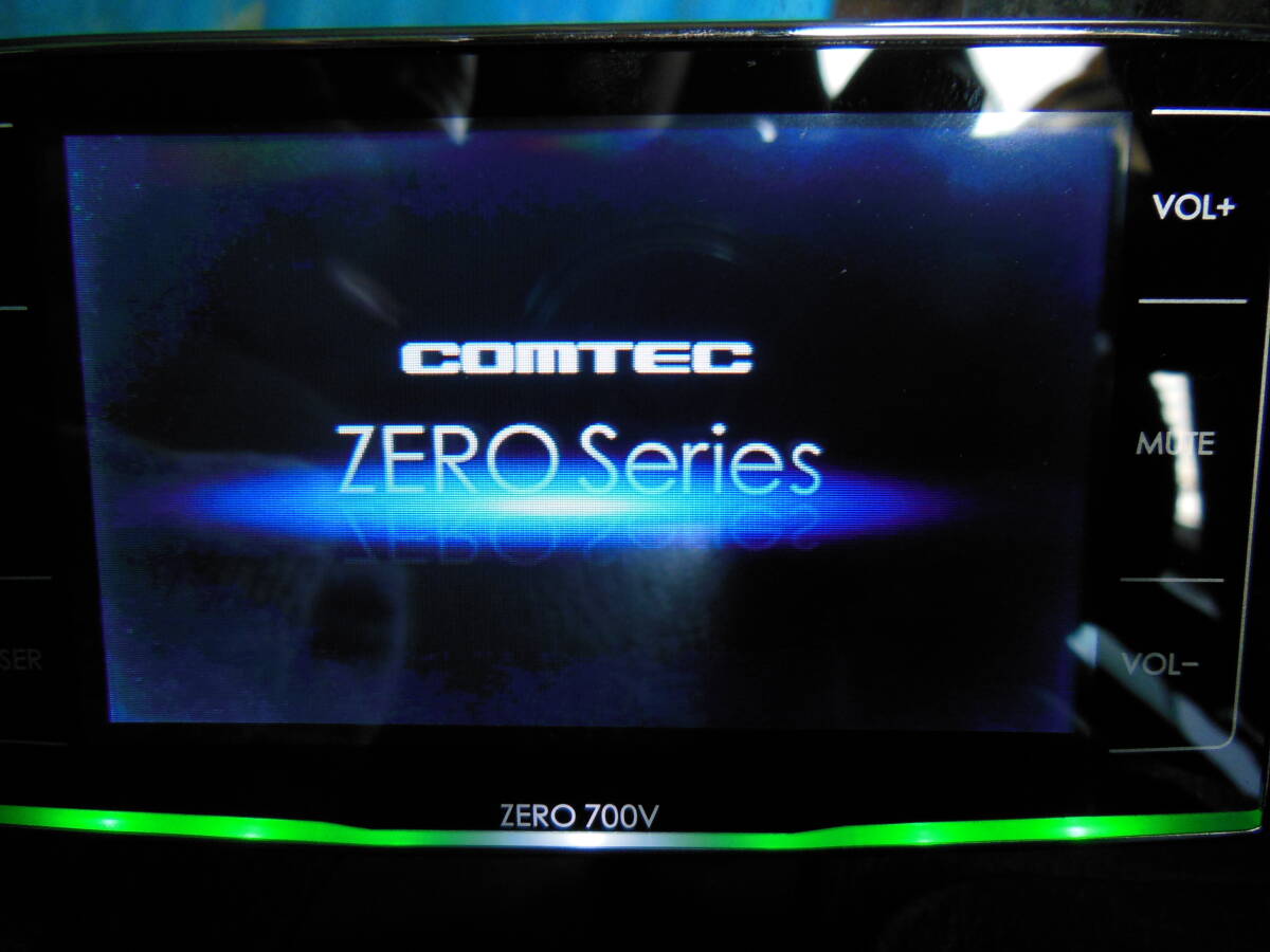 COMTEC(コムテック）ZERO700V GPS搭載 液晶表示＋タッチパネル方式レーダー探知機 