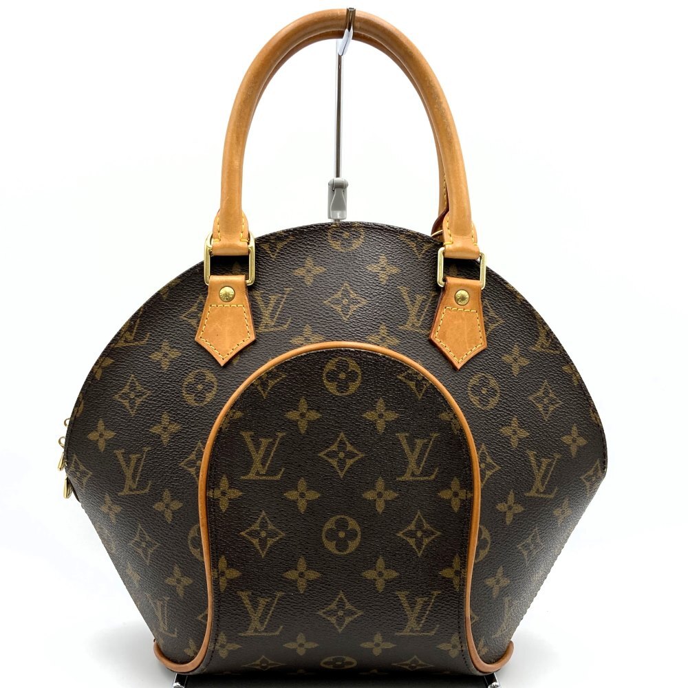 【ベタ無し】ルイ・ヴィトン M51127 エリプスPM ハンドバッグ 手提げ ブラウン モノグラム レディース LOUIS VUITTON_画像1