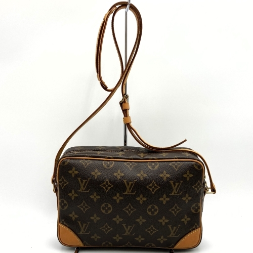 【ベタ無し】LOUIS VUITTON ルイ・ヴィトン M51274 トロカデロPM ショルダーバッグ 斜め掛けショルダー ブラウン モノグラム レディース_画像3