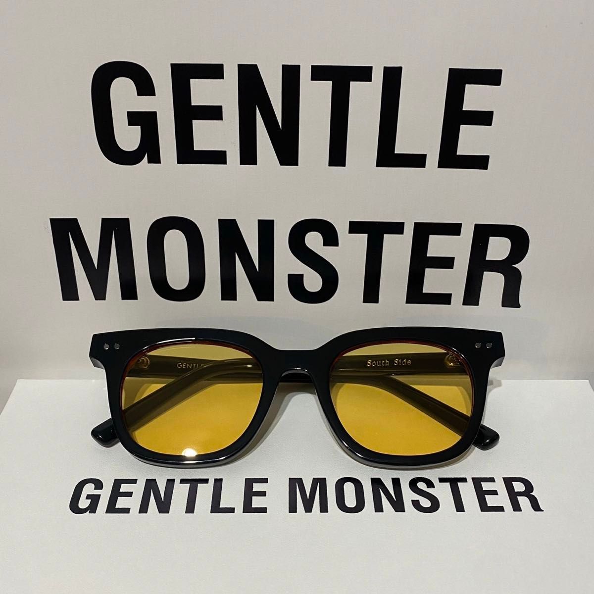 Gentle Monster ジェントルモンスター south side サングラス メガネ 韓国 KPOP黄色イエロー