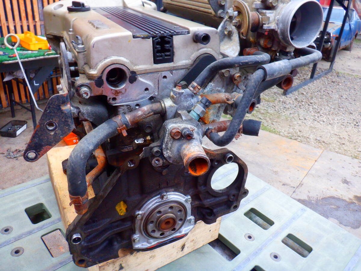 ジェミニ　JT190 ZZハンドリング・バイ・ロータス ① エンジン　実働　全国発送可能 　4XE1　JT150 JT600_画像4