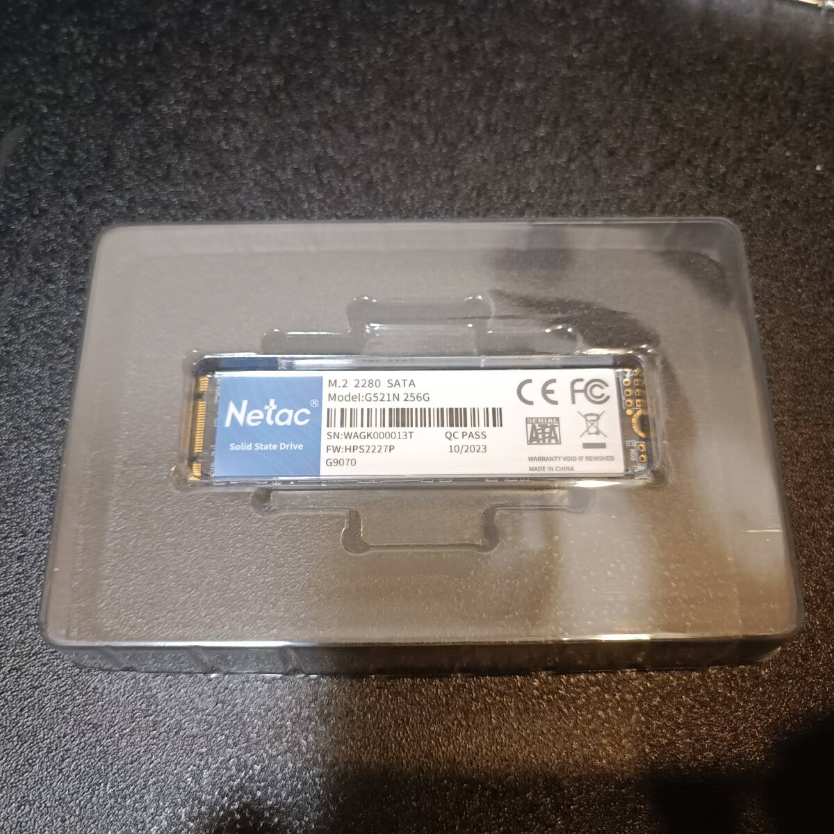 Netac m.2 SSD G521N 256GB SATA バルク_画像1