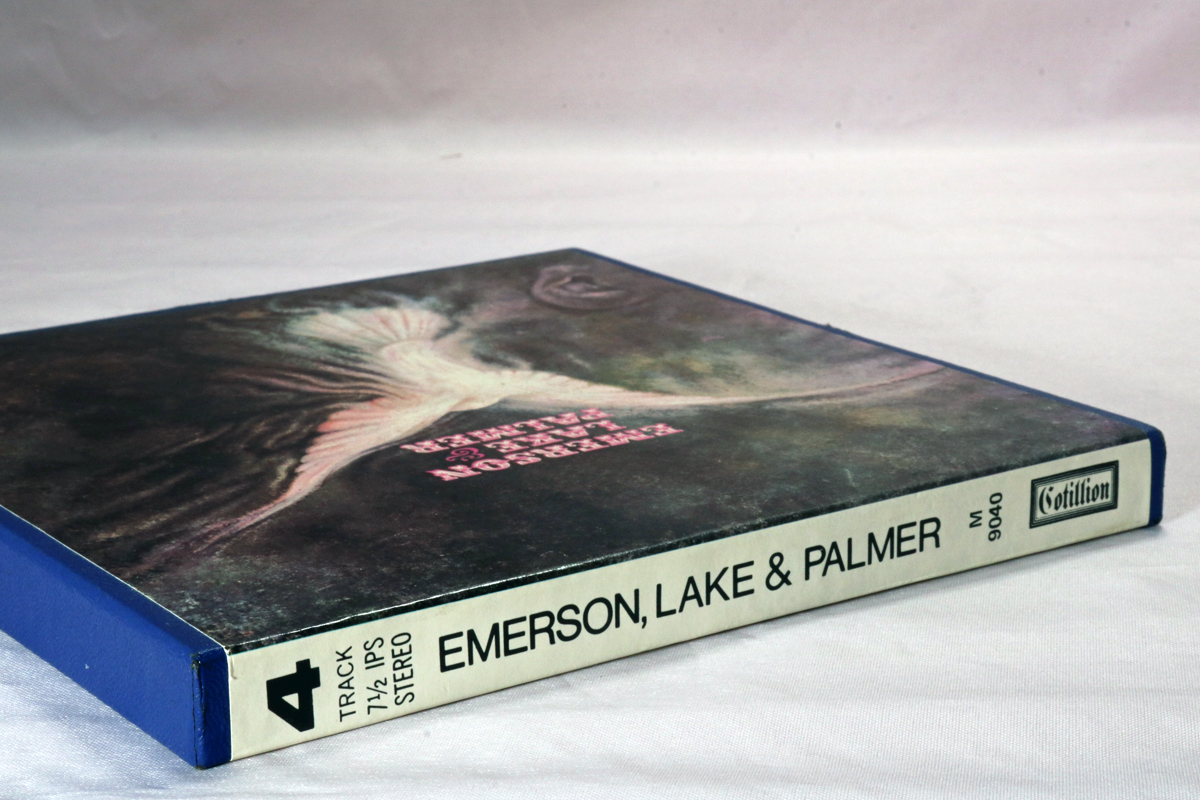 ★ キラーサウンド 4-TRACK 19cm オープンテープ美再生 ★ 轟音ラッキーマン【US ORIG 1971年 AMPEX】ELP / Emerson Lake & Palmer ♪ 美品の画像4