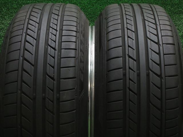 中古 ホイールタイヤ 4本 215/45R18 2023年製 8分山 【美品】ファブレス ヴァローネ MK-6 ラジアル タイヤ GY イーグル LSEXE_画像6